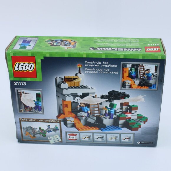 LEGO Minecraft The Cave 21113 Playset - Picture 2 of 4